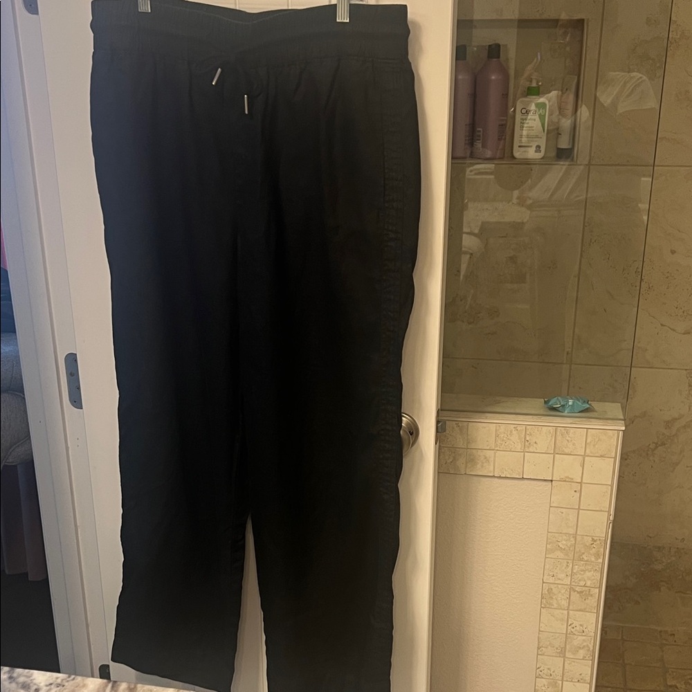 Women’s Black Linen Pants